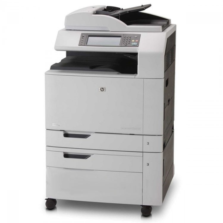multifunctional laser color a3 hp cm6040 mfp copiator scanner