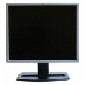 Monitor HP L1955, 19 Inch LCD, 1280 x 1024, VGA, DVI, Grad B, Fara Picior