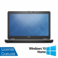Laptop DELL Latitude E6540, Intel Core i5-4300M 2.60GHz, 4GB DDR3, 500GB SATA, DVD-RW, 15.6 Inch Full HD, Webcam, Tastatura Numerica + Windows 10 Home