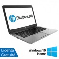 Laptop HP EliteBook 840 G1, Intel Core i5-4200U 1.60GHz, 4GB DDR3, 120GB SSD, 14 Inch, Webcam + Windows 10 Home