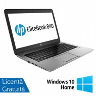 Laptop Refurbished HP EliteBook 840 G1, Intel Core i5-4200U 1.60GHz, 8GB DDR3, 240GB SSD, 14 Inch, Webcam + Windows 10 Home