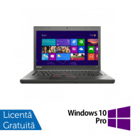 Laptop Refurbished LENOVO ThinkPad T450s, Intel Core i5-5200U 2.20GHz, 8GB DDR3, 240GB SSD, 14 Inch HD, Webcam + Windows 10 Pro
