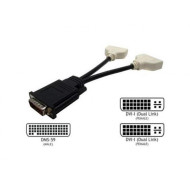 Adaptor cablu video DMS-59 la 2 x DVI