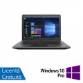Laptop Lenovo ThinkPad E540, Intel Core i3-4000M 2.40GHz, 4GB DDR3, 500GB SATA, DVD-RW, 15.6 Inch, Webcam + Windows 10 Pro