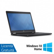 Laptop DELL Latitude E5250, Intel Core i5-5300U 2.30GHz, 8GB DDR3, 120GB SSD, 12.5 Inch, Webcam + Windows 10 Home