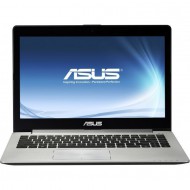Laptop ASUS VivoBook S400C, Intel Core i3-3217U 1.80GHz, 4GB DDR3, 500GB SATA, 14 Inch, Webcam