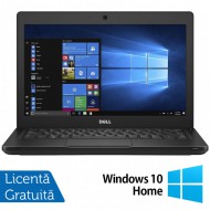 Laptop DELL Latitude 5280, Intel Core i5-7200U 2.50GHz, 8GB DDR4, 120GB SSD M.2, 12.5 Inch, Webcam + Windows 10 Home
