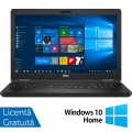 Laptop Dell Latitude E5580, Intel Core i5-7300U 2.60GHz, 8GB DDR4, 256GB SSD M.2, Full HD, Webcam, 15.6 Inch + Windows 10 Home