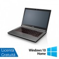 Laptop Fujitsu Lifebook E744, Intel Core i5-4200M 2.50GHz, 8GB DDR3, 120GB SSD, DVD-RW, Fara Webcam, 14 Inch + Windows 10 Home