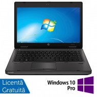 Laptop Refurbished HP ProBook 6470b, Intel Core i5-3340M 2.70GHz, 8GB DDR3, 500GB SATA, DVD-RW, 14 Inch, Webcam, Wi-Fi, Bluetooth + Windows 10 Pro