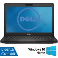 Laptop Refurbished Dell Latitude 5290, Intel Core i3-8130U 2.20-3.40GHz, 8GB DDR4, 240GB SSD, 12.5 Inch, Webcam + Windows 10 Home
