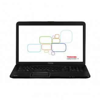 Laptop Toshiba Satellite C870D-110, AMD E1-1200 1.40GHz, 4GB DDR3, 250GB SATA, DVD-RW, 17.3 Inch, Webcam, Tastatura Numerica, Grad A-