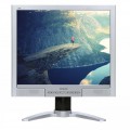 Monitor Philips 190B7, 19 Inch LCD, 1280 x 1024, VGA, DVI, USB, Boxe integrate, Fara Picior, Grad A-