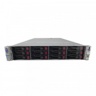 Server HP ProLiant DL380p G8 2U, 2x CPU Intel Hexa Core Xeon E5-2620 v2 2.10GHz - 2.60GHz, 128GB DDR3 ECC, 2 x SSD 240GB + 2x3TB SATA/7.2K, Raid P420/1GB, iLO4 Advanced, 4x 1Gb Ethernet, 2xSurse Hot Swap