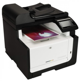 Multifunctionala Laser Monocrom HP Laserjet Pro CM1415fn MFP, Copiator, Scaner, Fax, Retea, USB