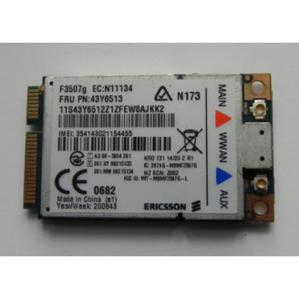 Modul 3G Laptop Ericsson F3507g WWAN Mobile Broadband MiniPCI Express Mini-Card