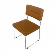 Scaun Dining BUTIK FL20442, Maro / Metal