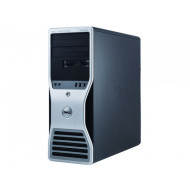 Workstation Dell T5500, Intel Xeon Hexa Core E5645 2.40-2.67GHz, 12GB DDR3, 500GB SATA, GeForce GT 605 1GB, DVD-RW