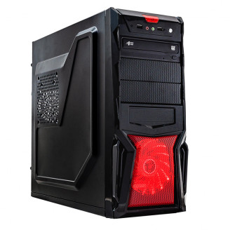 Sistem PC GTR, Intel Core i3-3220 3.30 GHz, 8GB DDR3, 120GB SSD + 1TB SATA, Placa Video AMD Radeon HD7350 1GB, DVD-RW