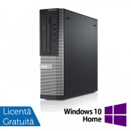 Calculator DELL OptiPlex 3010 Desktop, Intel Core i3-3220 3.30GHz, 4GB DDR3, 250GB SATA, DVD-RW + Windows 10 Pro