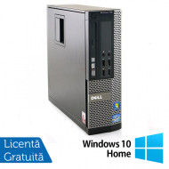 Calculator Dell OptiPlex 790 SFF, Intel Core i5-2400 3.10GHz, 4GB DDR3, 120GB SSD + Windows 10 Home