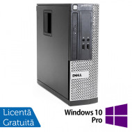 Calculator Dell OptiPlex 390 SFF, Intel Core i5-2400 3.10GHz, 4GB DDR3, 500GB SATA, DVD-RW + Windows 10 Pro