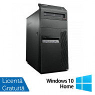 Calculator Lenovo Thinkcentre M83 Tower, Intel Core i5-4570 3.20GHz, 8GB DDR3, 120GB SSD, DVD-ROM + Windows 10 Home