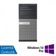 Calculator DELL Optiplex 9020 Tower, Intel Core i7-4770 3.40GHz, 8GB DDR3, 500GB SATA, DVD-ROM + Windows 10 Pro