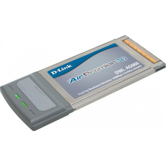 Card Wireless Laptop, D-Link AirPremier AG DWL-AG660, 802.11a/g Tri-Mode Dualband, Type II CardBus, Nou