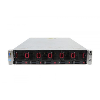 Server HP ProLiant DL560 G8 2U, 4 x CPU Intel Hexa Core Xeon E5-4610 2.40GHz - 2.90GHz, 256GB DDR3 ECC, 2 X SSD 480GB, Raid P420i/1GB, iLO4 Advanced, 4 Port xGigabit, 2x Surse Hot Swap