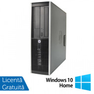 Calculator HP Compaq 6200 Pro SFF, Intel Celeron G530 2.40GHz, 4GB DDR3, 250GB SATA, DVD-RW + Windows 10 Home