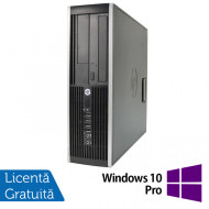 Calculator HP Compaq 6200 Pro SFF, Intel Celeron G530 2.40GHz, 4GB DDR3, 250GB SATA, DVD-RW + Windows 10 Pro