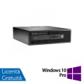 Calculator HP Elitedesk 705 G2 SFF, AMD A10-8700P 1.80GHz, 4GB DDR3, 120GB SSD, DVD-RW + Windows 10 Pro
