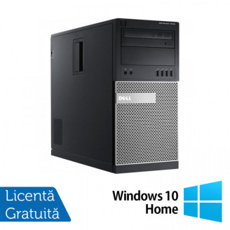 Calculator Dell OptiPlex 7010 Tower, Intel Core i3-3220 3.30GHz, 4GB DDR3, 500GB SATA, DVD-RW + Windows 10 Home