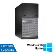 Calculator DELL Optiplex 3020 Tower, Intel Core i7-4770 3.40GHz, 8GB DDR3, 2 x 2TB SATA, DVD-RW + Windows 10 Home