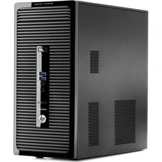 Calculator HP 400 G3 Tower, Intel Core i3-6100 3.70GHz, 4GB DDR4, 500GB SATA, DVD-RW