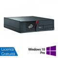 Calculator Fujitsu Siemens E700 Desktop, Intel Pentium G620 2.60GHz, 4GB DDR3, 250GB SATA, DVD-RW + Windows 10 Pro