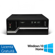 Calculator Acer Veriton X2631G, Intel Celeron G1840 2.80GHz, 4GB DDR3, 500GB SATA, DVD-RW + Windows 10 Home