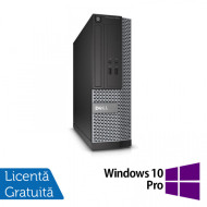 Calculator DELL Optiplex 3020 SFF, Intel Pentium G3220 3.00GHz, 4GB DDR3, 500GB SATA, DVD-RW + Windows 10 Pro