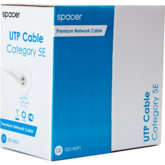 ROLA CABLU UTP SPACER Cat5e, 305m, Cupru-Aluminu, Solid, AWG24