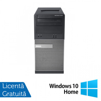 Calculator Dell OptiPlex 390 Tower, Intel Core i3-2100 3.10GHz, 4GB DDR3, 500GB SATA, DVD-RW + Windows 10 Home