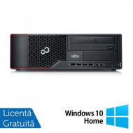 Calculator FUJITSU SIEMENS E710 Desktop, Intel Celeron G1610 2.60GHz, 4GB DDR3, 250GB SATA, DVD-RW + Windows 10 Home