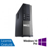 Calculator DELL OptiPlex 7010 SFF, Intel Core i5-3470 3.20GHz, 4GB DDR3, 500GB SATA, DVD-RW + Windows 10 Pro