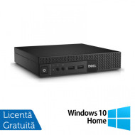 Calculator DELL 3020 Mini PC, Intel Core i5-4590T 2.00GHz, 8GB DDR3, 120GB SSD + Windows 10 Home