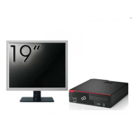 Pachet Calculator Fujitsu Esprimo D756 Desktop, Intel Core i5-6500 3.20GHz, 8GB DDR4, 500GB SATA, DVD-ROM + Monitor 19 Inch + Windows 10 Pro