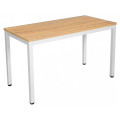 Birou, Blat de culoare Maro/Lemn si Picioare de culoare Gri, 240 x 100 cm
