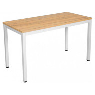 Birou, Blat de culoare Maro/Lemn si Picioare de culoare Gri, 240 x 100 cm