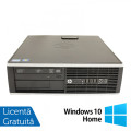 Calculator Refurbished HP 8200 SFF, Intel Pentium G620 2.60GHz, 4GB DDR3, 250GB SATA, DVD-RW + Windows 10 Home