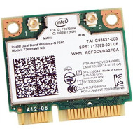 Modul Intel Dual Band Wireless-N 7260 WLAN + Bluetooth 4.0, Mini-PCI Express