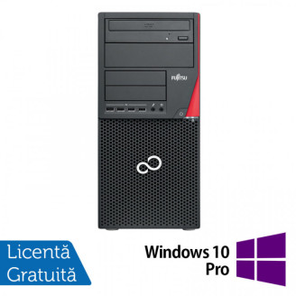 PC Refurbished Fujitsu Siemens Esprimo P910, Intel Core i5-3470 3.20GHz, 8GB DDR3, 240GB SSD, DVD-ROM + Windows 10 Pro